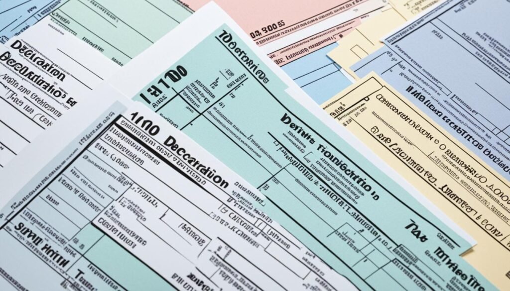 Modelos de Declaração Modelos de Declaração